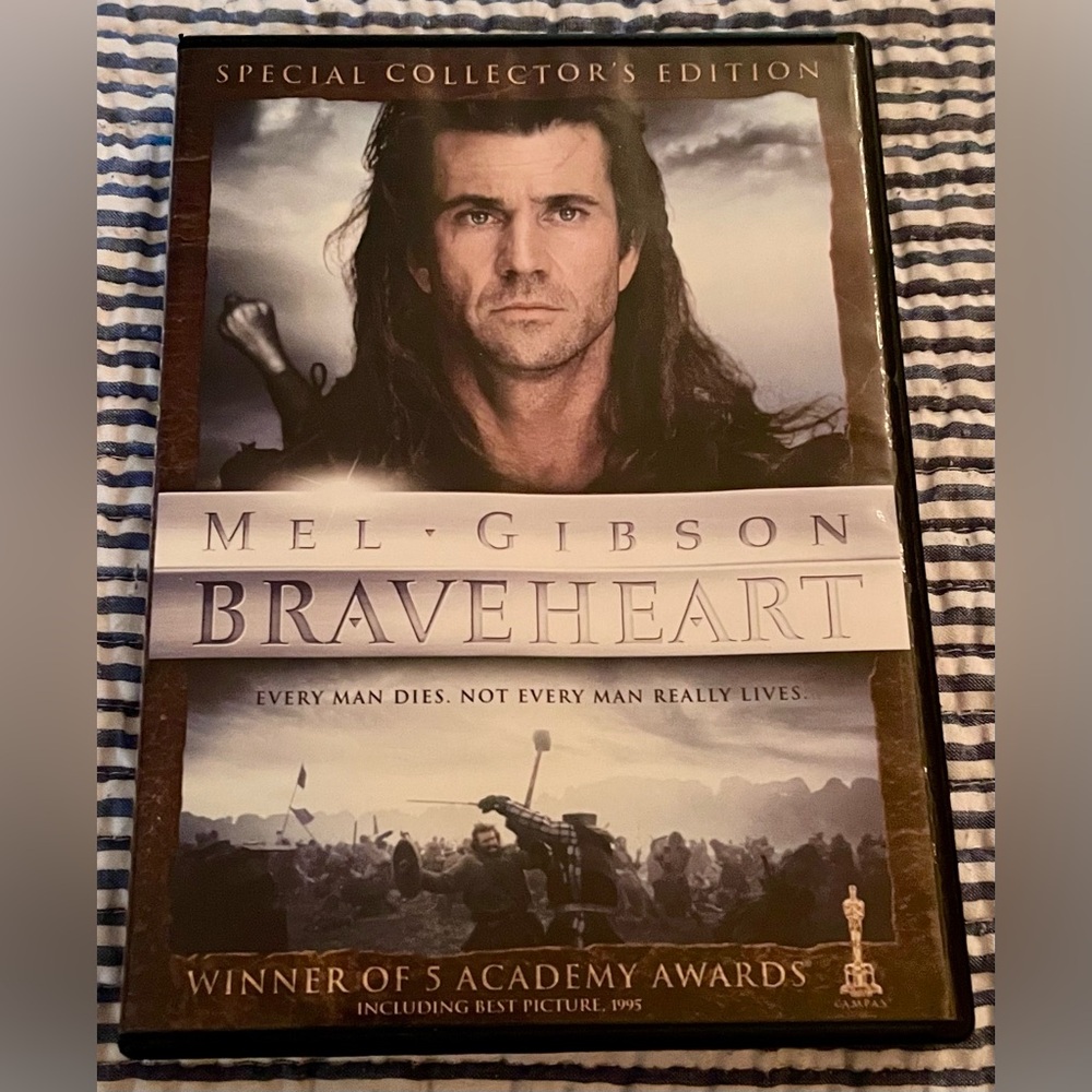 🗡️ Braveheart DVD 🗡️